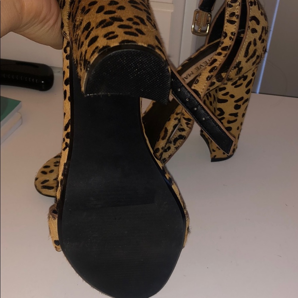 Steven Madden Cheetah Print Chunk Heels - image 4